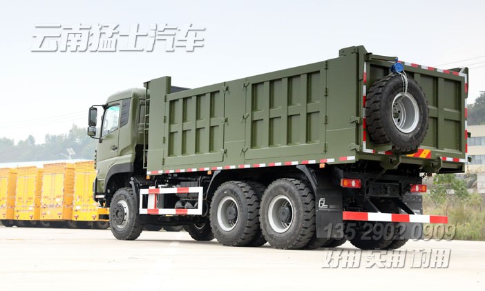 東風大力神,DFL3258自卸汽車,大力神自卸車,6*4商用卡車,25噸重型自卸車,工地運輸車,拉土方拉石方,東風商用車出口
