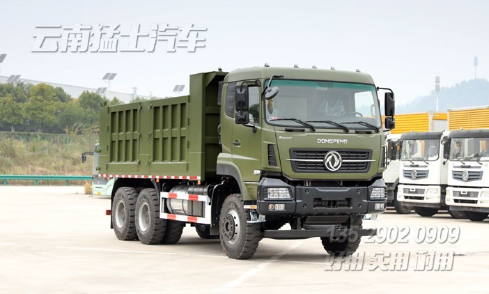 東風大力神,DFL3258自卸汽車,大力神自卸車,6*4商用卡車,25噸重型自卸車,工地運輸車,拉土方拉石方,東風商用車出口